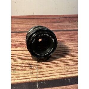 Canon FD 50mm f1.8 Camera Lens - WORKING